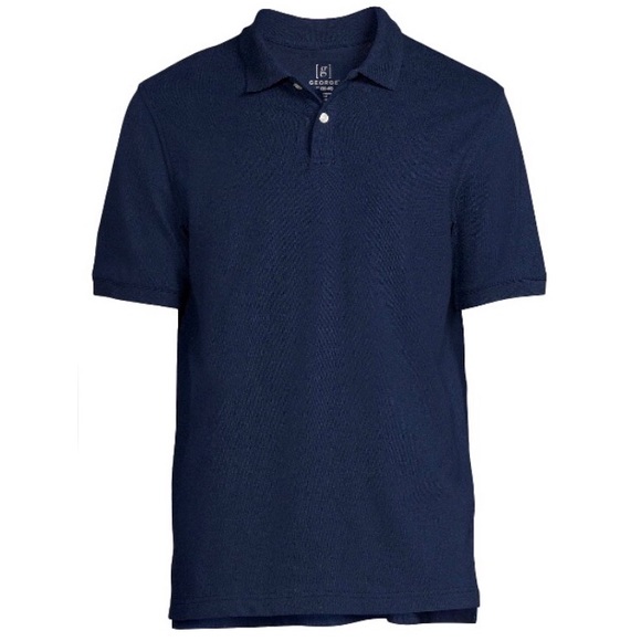 NWT Men’s NAVY Polo Shirt XL Short Sleeve - Picture 1 of 4